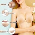 thumbnail image 3 of Women Invisible Lift Breast Nipple Cover Sticky Bra Push Up, 3 of 5