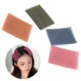 thumbnail image 1 of Snmzlc Paquete de almohadillas para el cabello, 16 piezas, parche para flequillo para hombres y mujeres, accesorios, pinzas para el cabello para peinar la sección (rosa, café, verde oscuro, azul oscur, 1 of 5