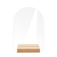 thumbnail image 1 of Lefu Blank Clear Acrylic Table Sign Reception Stand Wedding Display Plaque Holder DIY, 1 of 9
