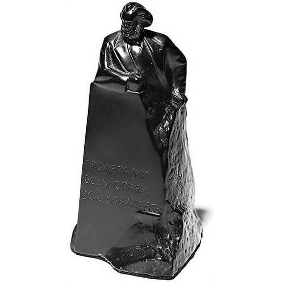 danila-souvenirs German Philosopher Socialist Karl Marx Stone Bust Statue Sculpture 5.8'' (14,5 cm)