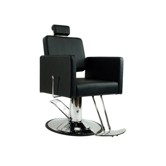 Kendale All Purpose Styling Chair Black Ideal for Beauty Salon, Barbershop, Hair Styling Studio Professional Equipment, Black