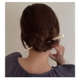 thumbnail image 4 of 2 Pcs Tortoise Shell Brown Hair Sticks,Retro Acetate Hair Sticks,Fashion Updo Hair Decoration,Long Hair Accessories for Dish Hair,6.9 Inch Leopard Print Hair Pins (Brown), 4 of 5