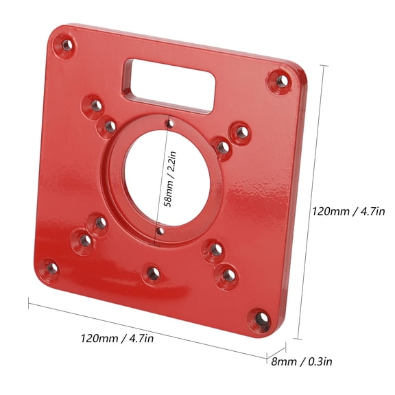 Shinysix Multifunctional Router Table Insert Plate Flip Board Woodworking Benches for Engraving Machine