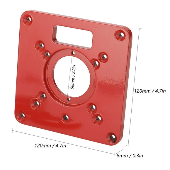 Insertar Enrutador Multifuncional, Placa De Inserción De Mesa, Bancos De Carpintería, Enrutador De Madera De Aluminio, Modelos De Recortadora, Máquina De Grabado