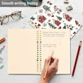 thumbnail image 4 of FORMRS 1-Subject Spiral Notebook 8" x 5" College Ruled 60 Refillable Sheet A5 Hard Cover, 2 Pack, Red Nordic Christmas, 4 of 7