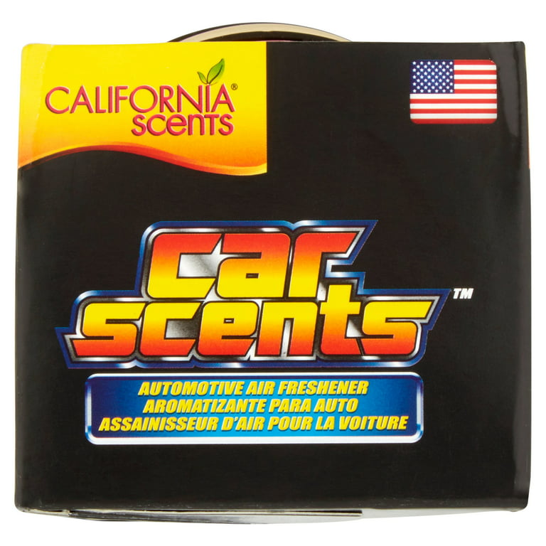 California Scents Cherry Car Scents Automotive Air Freshener, 1.5 oz, 4  count 