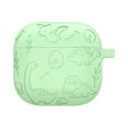 thumbnail image 3 of Yucurem Silicone Case Protector W/ Carabiner Cute Cover for 4 Gen (2024)(Green), 3 of 10