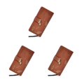 thumbnail image 2 of Sonducket Carteras de cuero PU modernas y prácticas para mujer con billetera única para mujer, billetera para mujer, café Type1 NO1, 2 of 6