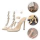 thumbnail image 4 of Houderco 1Par Sandalias De Con Línea En Para Mujer Elegantes Y Transparentes, 4 of 8