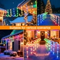 thumbnail image 5 of Qoosea 12 pack Solar Candy Cane Lights Christmas Outside, 60LED 8 Modes IP65 Waterproof Christmas Decorations Outdoor, Solar Candy Canes Lights for Lawns Pathway Patio Lights Home Decor, 5 of 9
