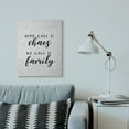 thumbnail image 4 of Stupell Industries Chaos Home Family Inspirational Word On Wood Texture Design Canvas Wall Art by Lettered and Lined, 4 of 5