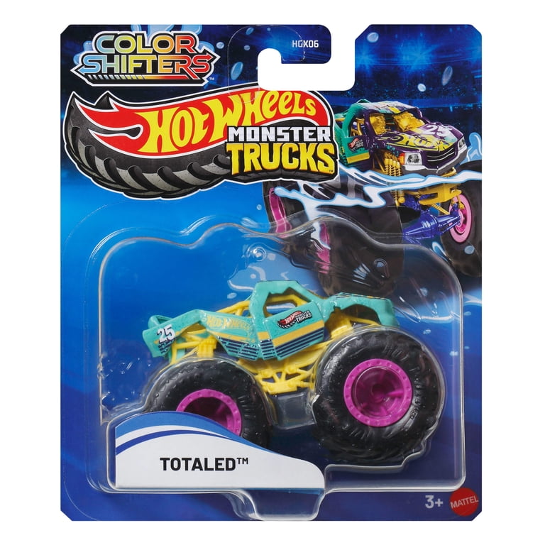 Hot Wheels Monster Trucks Color Shifters 1:64 Scale Toy Truck photo 7