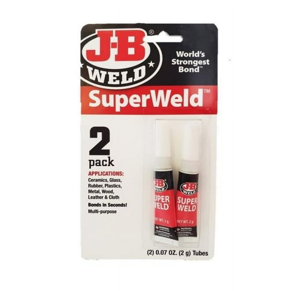 0.07 oz SuperWeld Glue, Pack of 2