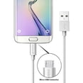 thumbnail image 2 of Fosmon [3FT] High-Speed Micro USB to USB Sync & Charge Data Cable for Samsung, Motorola, HTC, Nokia, LG, Google Nexus, Sony Xperia, OnePlus, Smartphones & Tablets (Silver), 2 of 5