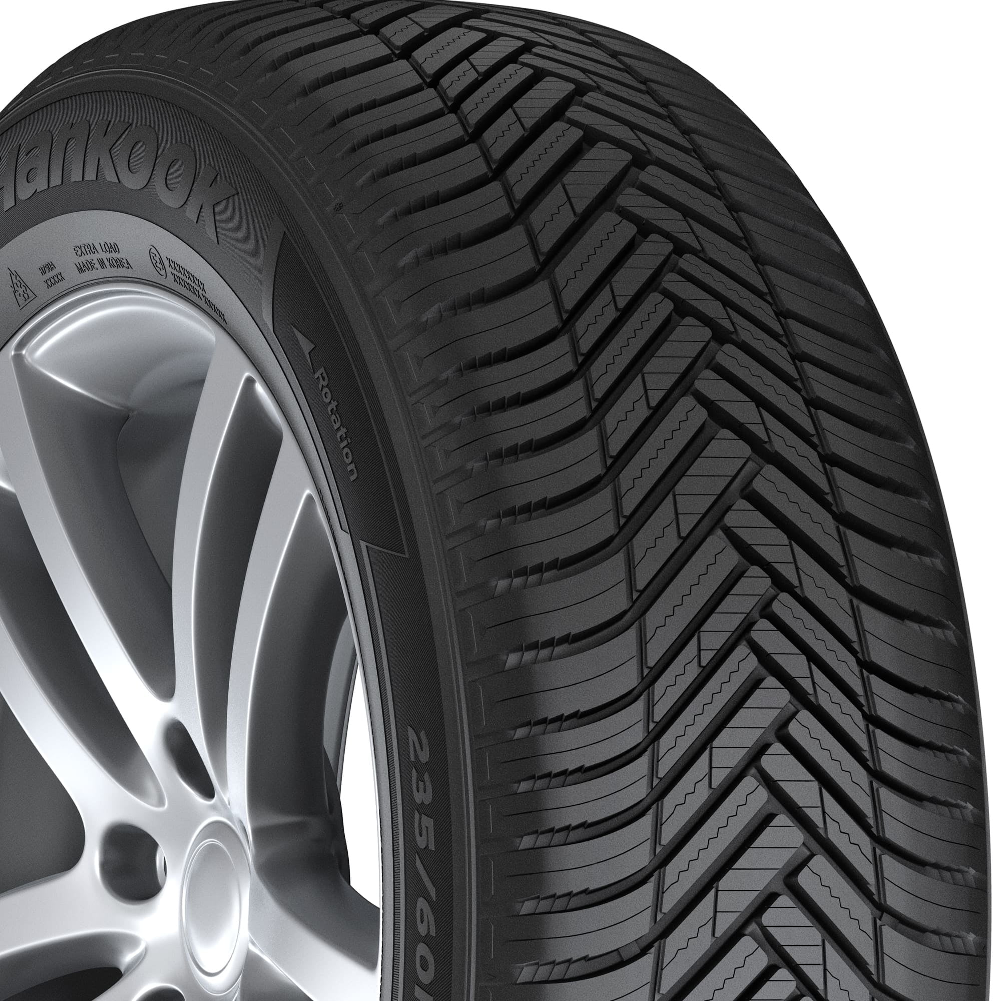 Hankook Kinergy 4S2 X All-Weather Tire, 235/60R18 107W XL for SUV