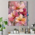thumbnail image 4 of Textured Impasto Flower Canvas Print Wall Art for Living Room Office Kitchen Hallway, 4 of 8