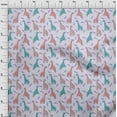 thumbnail image 4 of oneOoneRayonPinkFabricKidsAnimalFabricForSewingPrintedCraftFabricByTheYard56InchWide, 4 of 4