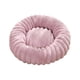 thumbnail image 5 of Cama para mascotas con forma de donut, base antideslizante, redonda y de felpa, ideal para cachorros y gatitos. Violeta 40cm, 5 of 9