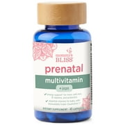 Mommy's Bliss Prenatal Multivitamin + Iron, 45 Capsules