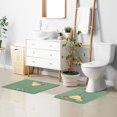 thumbnail image 6 of Yayeee Bath Rug for Bathroom Floor Non Slip Rectangle Fluffy Soft Absorbent Mat, 16"x24", Lemon Glass, 6 of 7