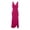D444/Hot Pink, variant on Womens Dresses Elegant Off Shoulder Sleeveless Two Piece Bodycon V Neck Long Dress For Evening Party Formal Occasion Party Dresses