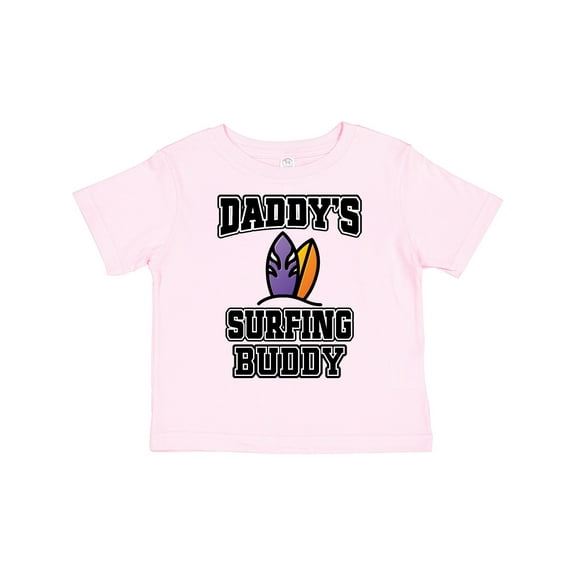 Inktastic Daddy Surfing Buddy Kids Surfer Boys or Girls Toddler T-Shirt