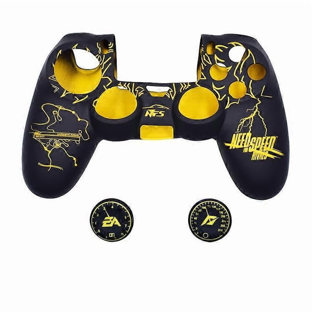 PS4 Controller Sides, Silicone Protective Cover for Controller, Compatible with PS4 Slim/PS4 Pro Controllers (Thumb Grips x 2)