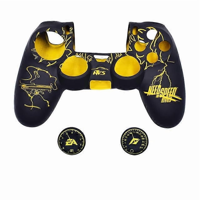 PS4 Controller Sides, Silicone Protective Cover for Controller, Compatible with PS4 Slim/PS4 Pro Controllers (Thumb Grips x 2)