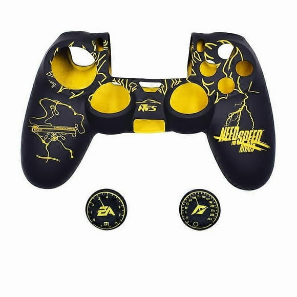 PS4 Controller Sides, Silicone Protective Cover for Controller, Compatible with PS4 Slim/PS4 Pro Controllers (Thumb Grips x 2)
