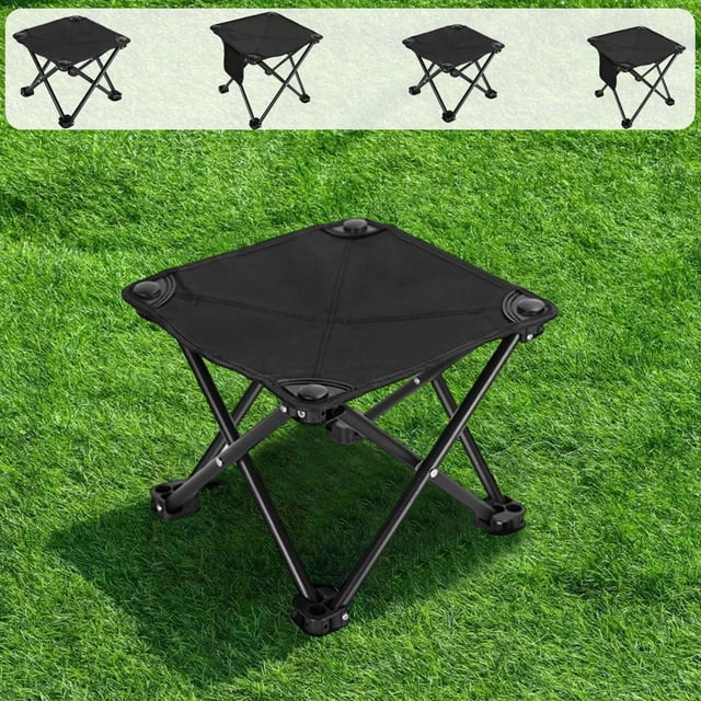 Sentmoon Casual Camping Chair Portable Outdoor Folding Lightweight Cell Fabric Integrated Carry Bag Comfortable Seat for Park Picnic BBQ Tailgate Beach Travel Adventure