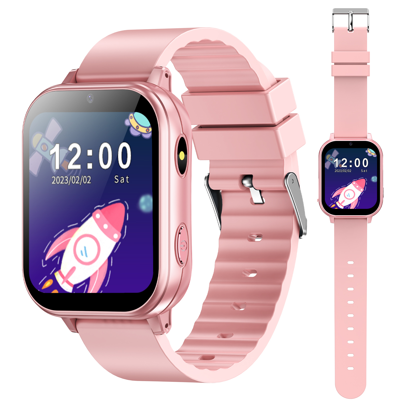 PTHTECHUS Smart Watch for Kids Toys Smartwatches for Boys and Girls with 22 Games HD Camera Video Music Player Pedometer Study Cards Audiostory Habit Tracking Gift for 4-14 Ys