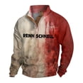 thumbnail image 1 of Spring And Autumn Men's Standing Collar Sweatshirt Is Outdoor Casual Sweaters TopsXL, 1 of 4