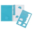 thumbnail image 2 of Cuaderno B5 con liga,Oxford, cuadro chico, 70 hojas, Azul, 2 of 3