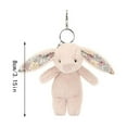 thumbnail image 3 of NAOJIE Cute Bunny Plush Keychain for Backpack,3.1" Inch Mini Rabbit Keychain Purse Charm Pendant Gift for Women,Bunny Keychain,Plush Keychain, 3 of 6