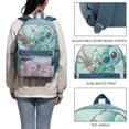 thumbnail image 2 of Mochila Bioworld Disney Stitch & Angel de 41 cm con funda para portátil, 2 of 7