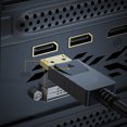 thumbnail image 3 of Câble DisplayPort vers Interface Multimédia HD, Adaptateur DisplayPort Professionnel Mâle à Mâle pour Réunions de Bureau, 3 of 7