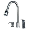 thumbnail image 4 of Laguna Brass Pull Down Single Handle Kitchen Faucet, 4 of 4