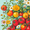 Vibrant Tomatoes, variant on Yayeee Bath Rug for Bathroom Floor Non Slip Rectangle Fluffy Soft Absorbent Mat, 16"x24", Vibrant Tomatoes