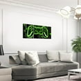 thumbnail image 3 of Hieng Gamer Canvas Wall Art for Living Room Red and Black Picture Wall Decor Gaming Ombre Office Wall Decorations Artwork Posters Geometry Square Wall Painting（Only canvas）, 3 of 6