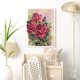 thumbnail image 4 of Cuadros Decorativos 5D DIY flor completo redondo taladro diamante pintura mosaico imagen artesanía 30x40cm Ehuebsd Nuevos Originales, 4 of 9