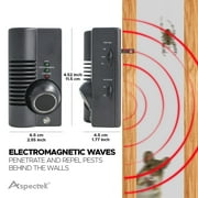 Aspectek Indoor 5-in-1 Ultrasonic Pest Repeller and Eletro-magnetic Pest Repeller