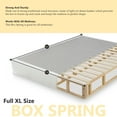 thumbnail image 6 of GOWTUN, 10-Inch medium plush Tight top Innerspring Mattress And 8-Inch Fully Assembled Wood Boxspring/Foundation Set, Full XL Size, 6 of 7