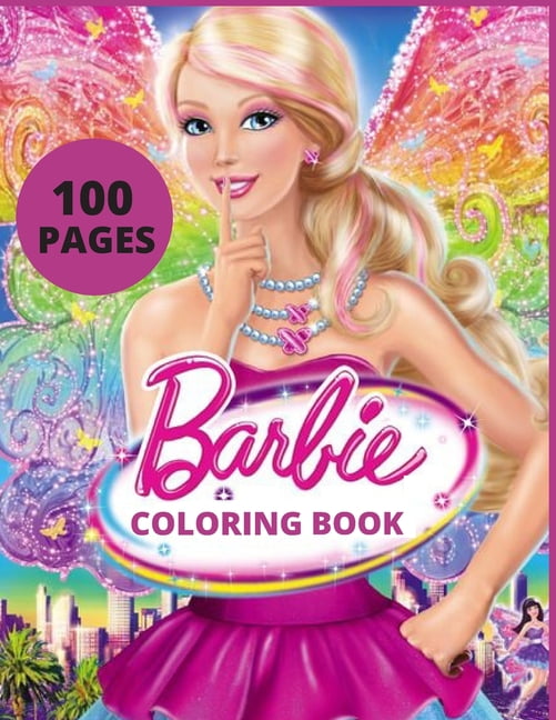 Barbie : Coloring Book for Kids and Adults with Fun, Easy, and Relaxing ...