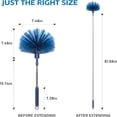 thumbnail image 2 of ACDANC Cobweb Duster with Extension Pole,Retractable Dusters for Cobweb Cleaning 81-Inch Long Handle Ceiling Fan Spider Web Brush for Outdoor Indoor High Ceilings, 2 of 12