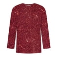 thumbnail image 5 of Jgppe Blouses Chemises pour Hommes Mode Imprimé Manches 3/4 Col Rond Tunique Chemise Printemps Été Hauts, 5 of 5