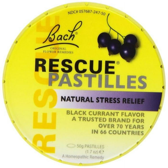 Rescue - Pastilles - Cassis, 50g