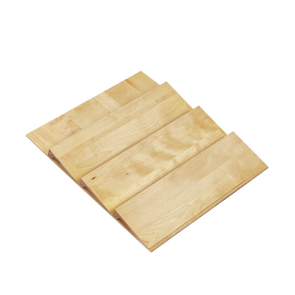 Rev-A-Shelf 4SDI-18 16" 3 Tier Wooden Spice Drawer Organizer Insert, Maple