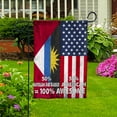 thumbnail image 2 of Flag American Half Antiguan And Barbud Flag Antiguan American Friendship Antigua U.S.A Patriotic Proud House Flag, Double-Sided Decorative Outdoor Flag, Patriotic Polyester Yard Flag 29.5 x 39.5 in, 2 of 5