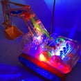 thumbnail image 2 of LNGOOR Mechanical Gear Excavator  360-Degree Automatic Sensing Walking  Retractable Digger Arm  Transparent Shell  Gears in Motion  Suitable for Christmas And Halloween Gifts, 2 of 6
