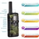thumbnail image 5 of 4-12 años Juguetes para niños Walkie Talkie Niños 8 canales Radio bidireccional con lámpara LCD para aventuras Camping Juguete al aire libre Cumpleaños 5 6 7 8 años Regalo para niños, 5 of 5